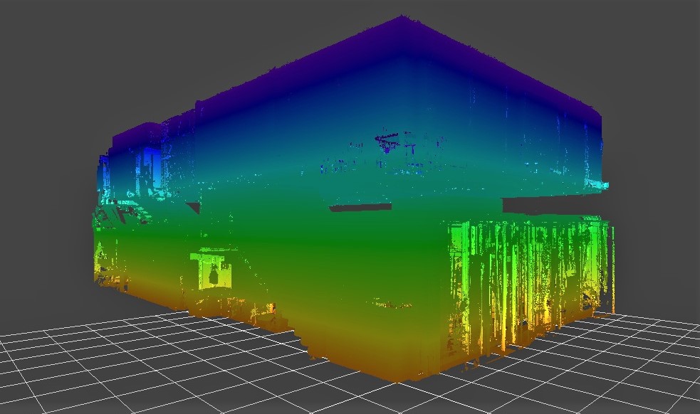 DEM (Digital Elevation Model) for commercial property